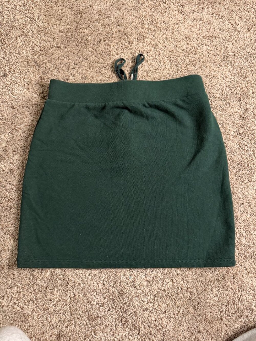 FOREVER 21 Women's Green Lace-Up Stretch Pencil Skirt Small - Picture 2 of 6